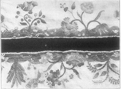 Embroidered Petticoat Band.
